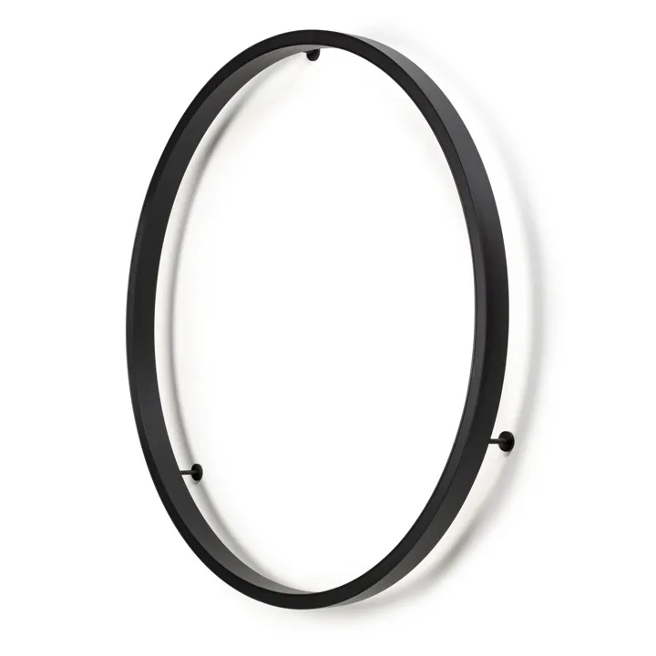 Ilti Luce Zirkol Circle Wall Sort Ø150 3000K – væglampe — produktfoto
