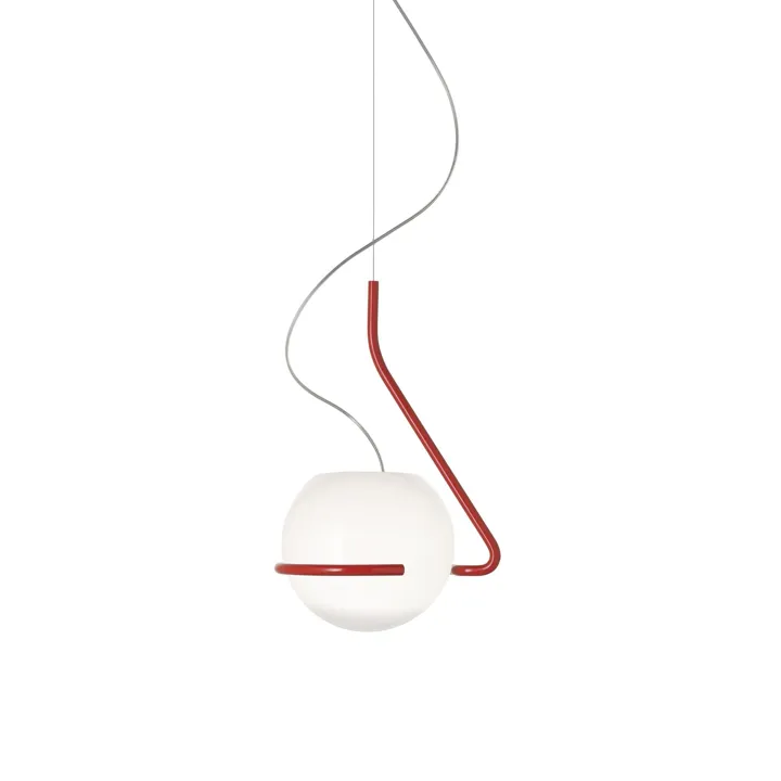 Foscarini Tonda Lille Orange/Hvid – pendel — produktfoto