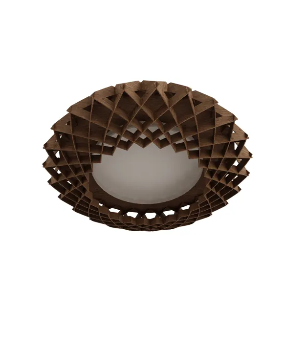 Pilke Signature 45 Brun – loftlampe — produktfoto