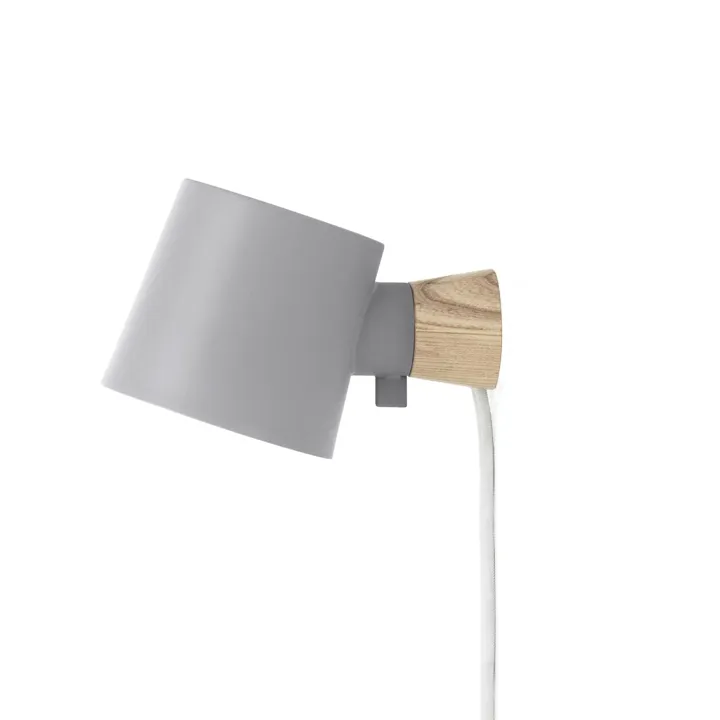 Normann Copenhagen Rise Grå – væglampe — produktfoto
