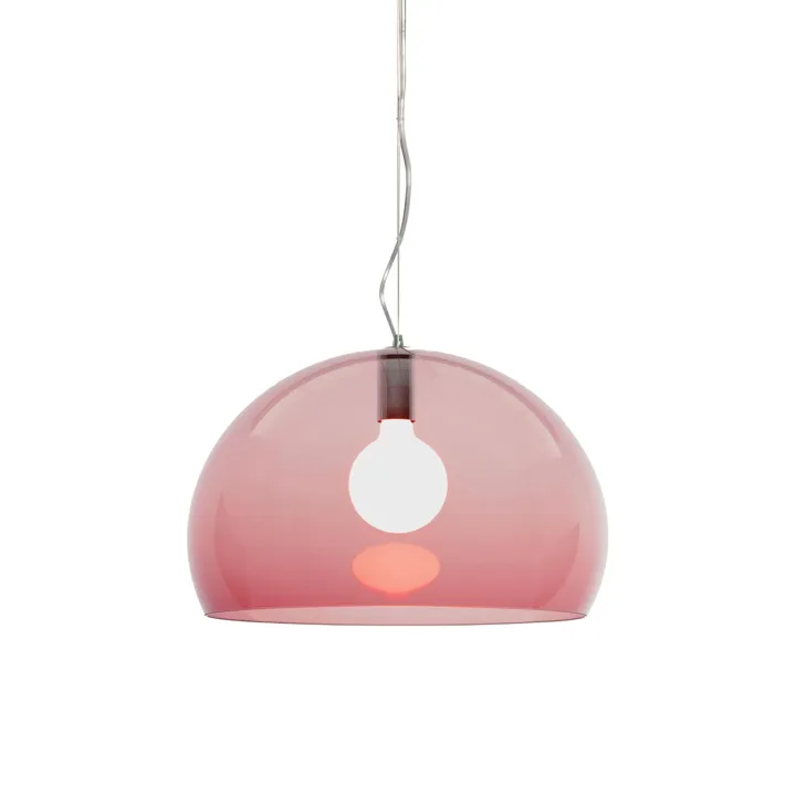 Kartell FL/Y Ø52 Burgundy – pendel — produktfoto
