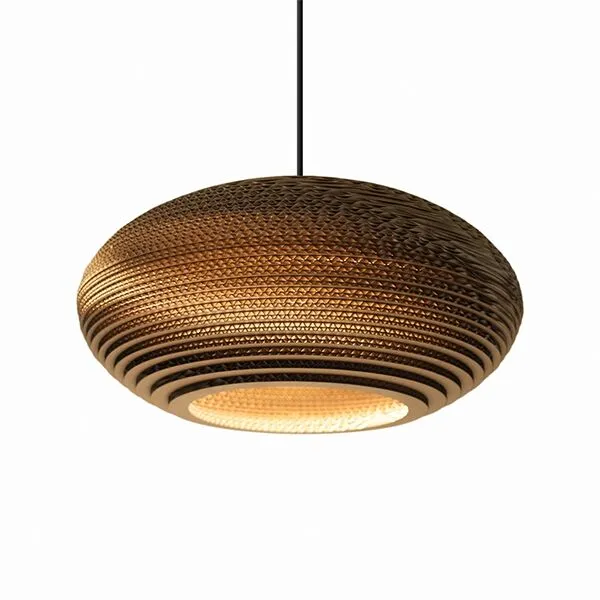 Graypants Scraplight Disc 16 Natural – pendel — produktfoto