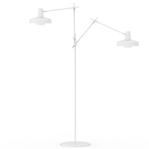 Grupa Arigato Double Hvid – gulvlampe — produktfoto