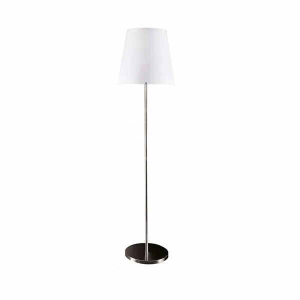 FontanaArte 3247 Medium Satin/Børstet Nikkel/Hvid – gulvlampe — produktfoto