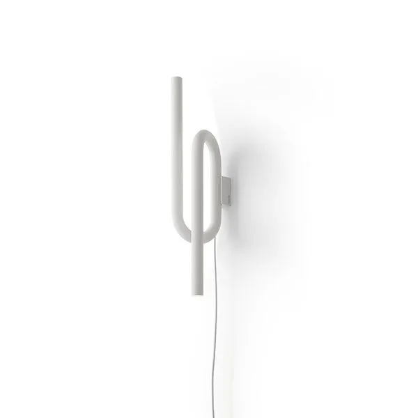 Foscarini Tobia Hvid med Ledning – væglampe — produktfoto