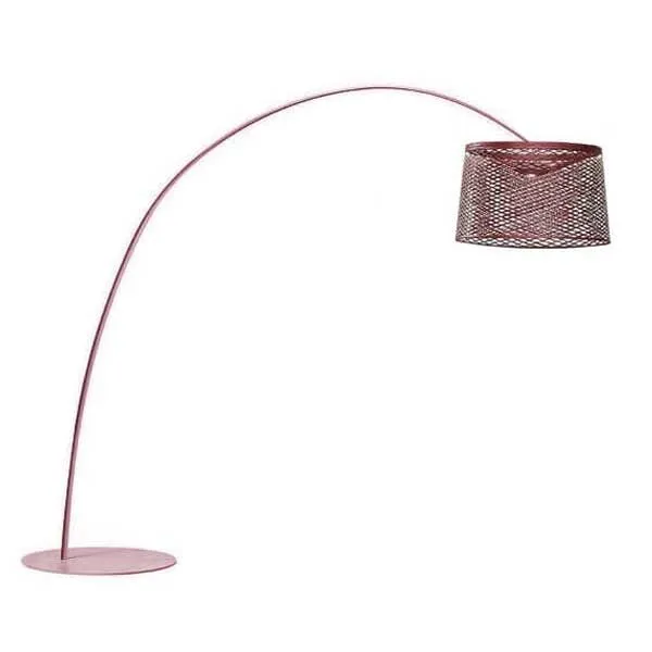 Foscarini Twiggy Grid Udendørs Cremisi – udendørslampe — produktfoto