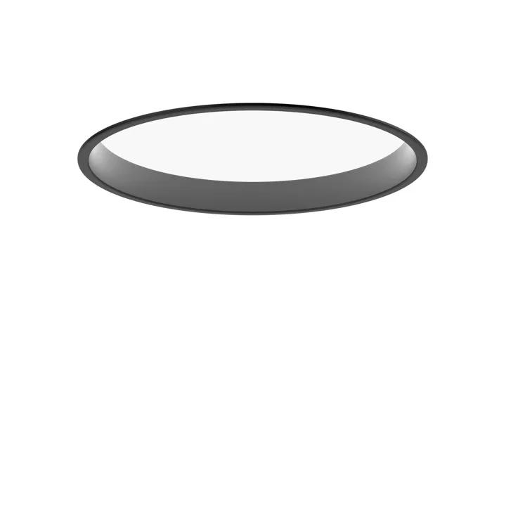 Louis Poulsen LP Circle Indbygning Ø45 3000K & Dali/Switch-Dim Sort – loftlampe — produktfoto