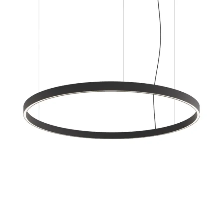 Intra Lighting Rynk SDI Ø90 Mat Sort – pendel — produktfoto
