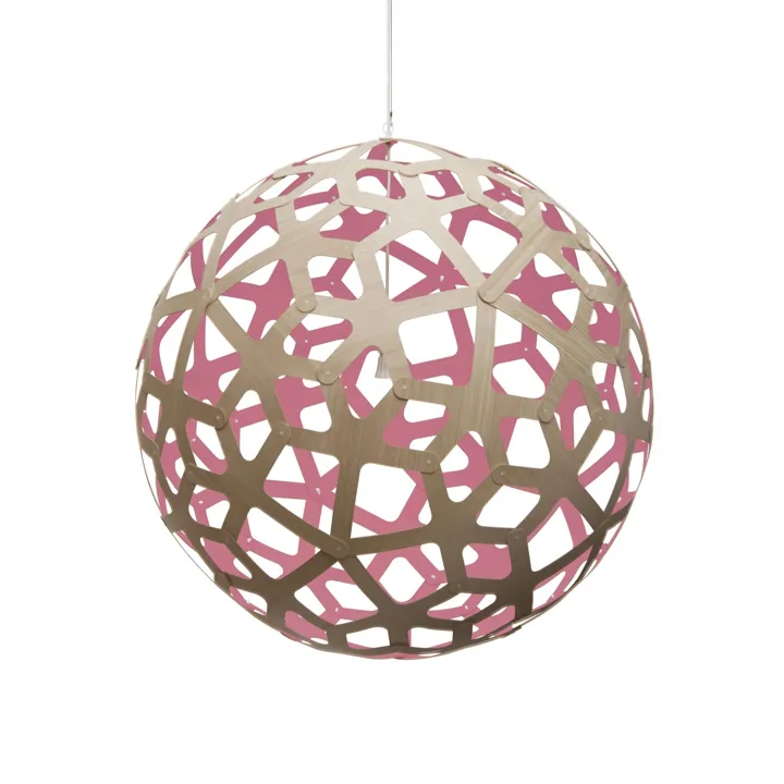 David Trubridge Coral Ø120 Pink – pendel — produktfoto