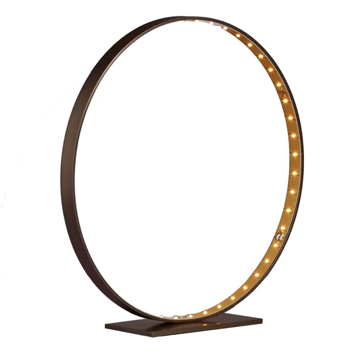 Le Deun Luminaires Micro , mørk bronze – bordlampe — produktfoto