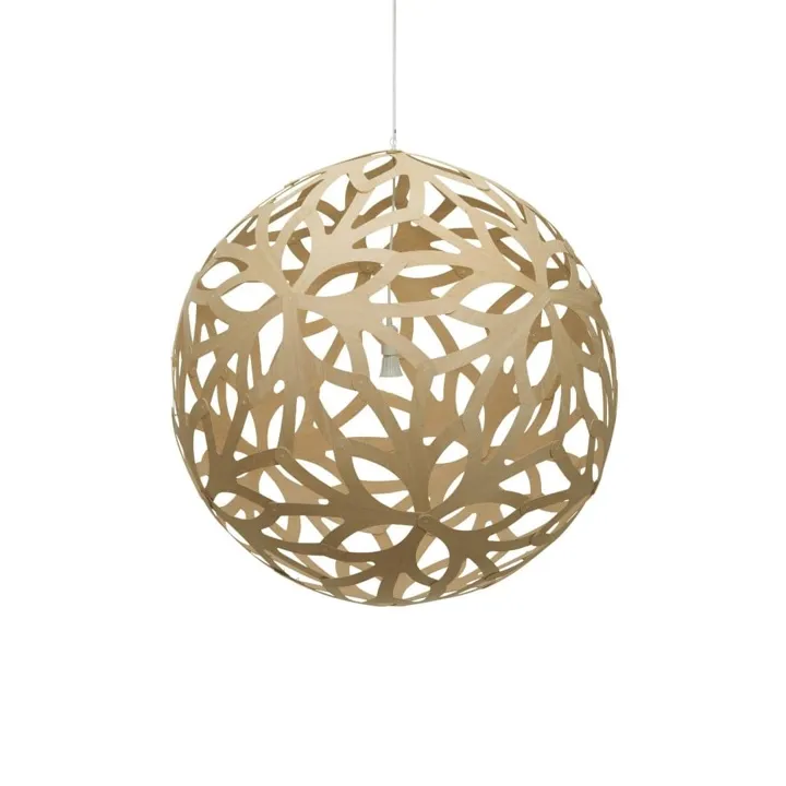 David Trubridge Floral Ø100 Bamboo – pendel — produktfoto