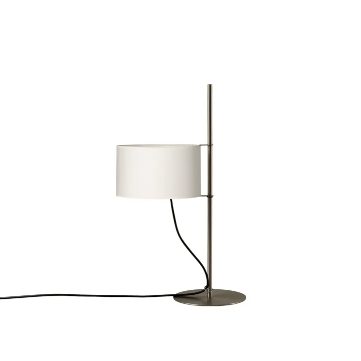 Santa & Cole TMD Hvid/Satin Nikkel – bordlampe — produktfoto