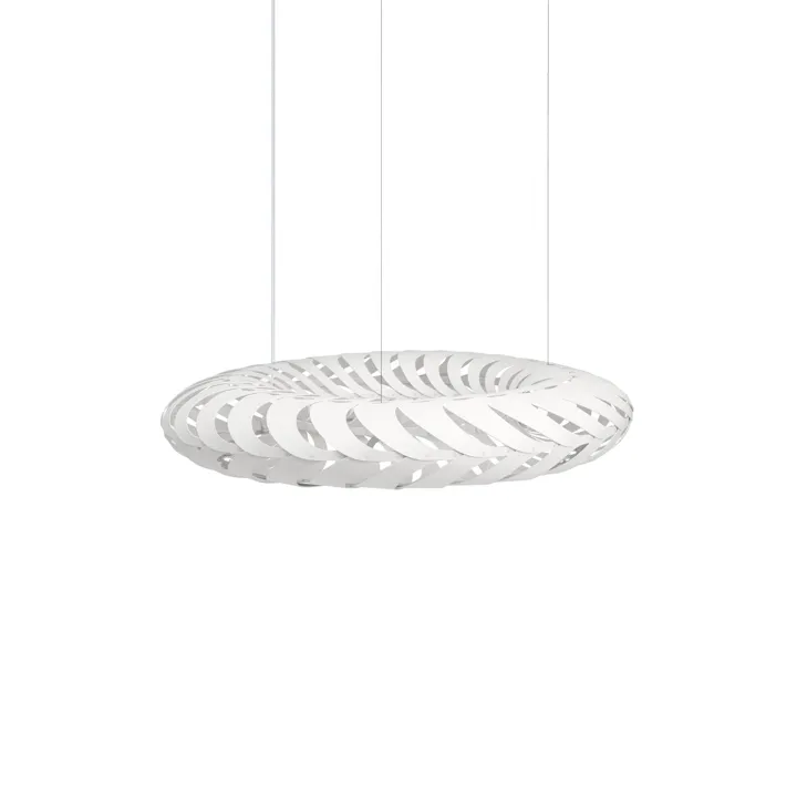 David Trubridge Maru Ø110 Hvid 2 Sider – pendel — produktfoto