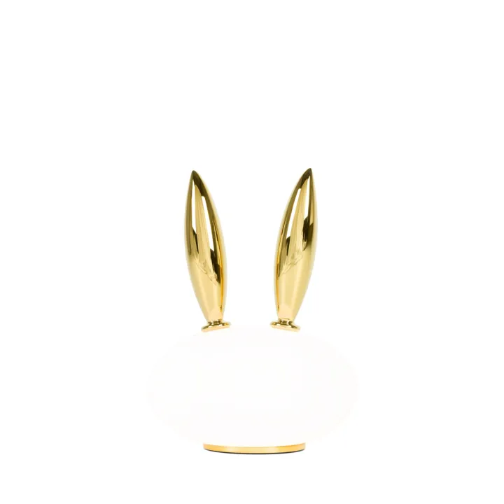 Moooi Pet Light Purr Mat Hvid/Guld – bordlampe — produktfoto