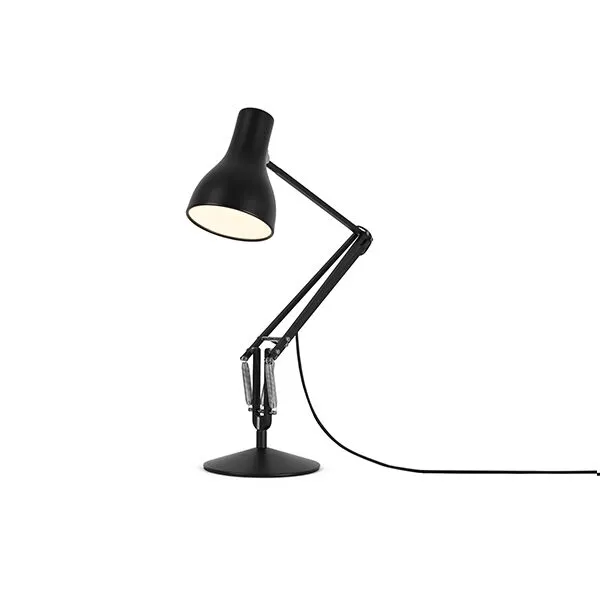 Anglepoise Type 75 Jet Black – bordlampe — produktfoto