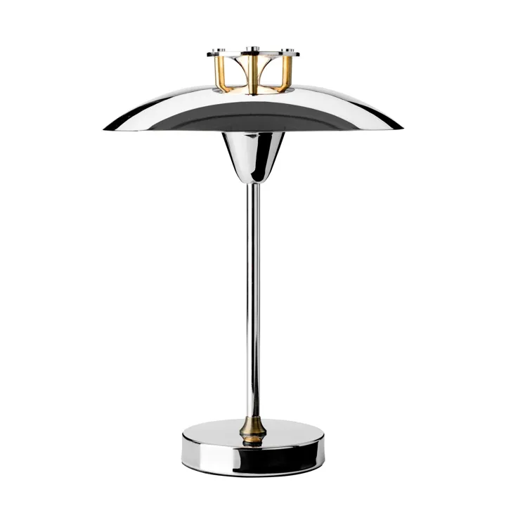 Halo Design Mini Stepp 1-2-3 Transportabel Krom – transportabel bordlampe — produktfoto