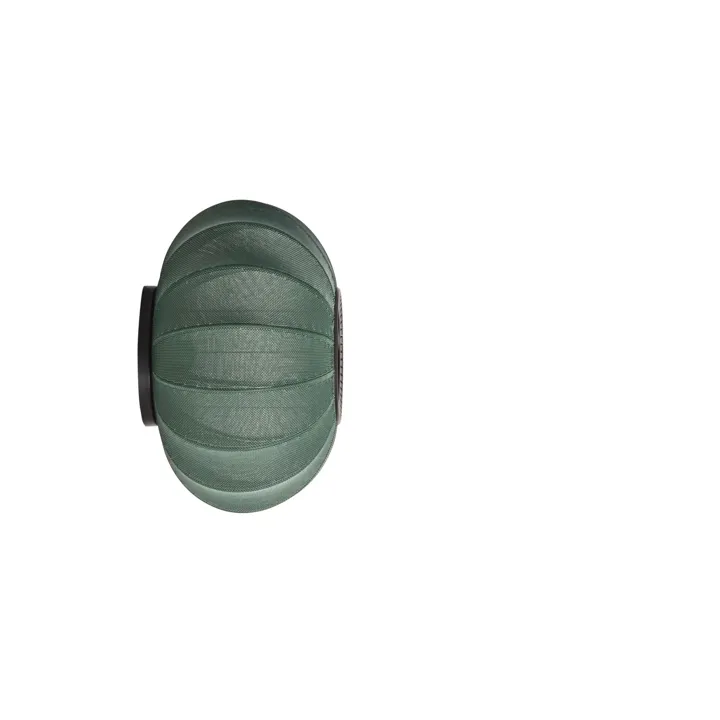 Made By Hand Knit-Wit Oval Ø45 cm Tweed Green – væglampe — produktfoto