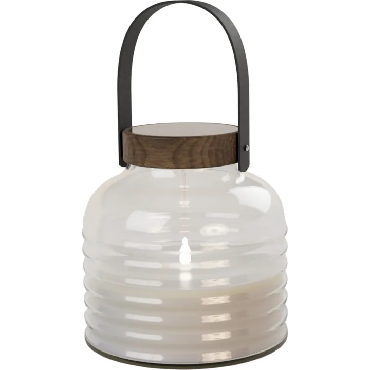 Sirius Aston solcelle lanterne, 20 cm – udendørslampe — produktfoto