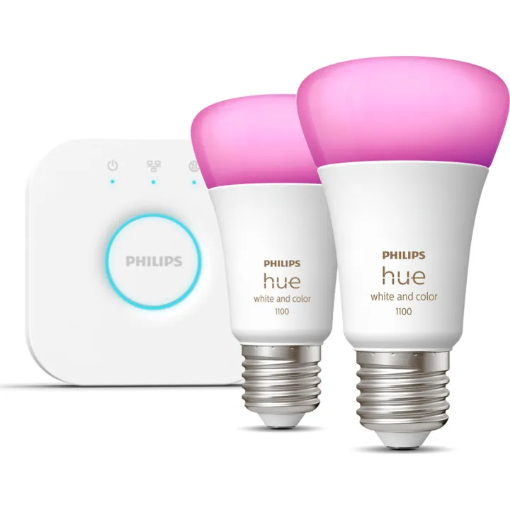 Philips Hue White Color Ambiance startsæt – lyskilde — produktfoto
