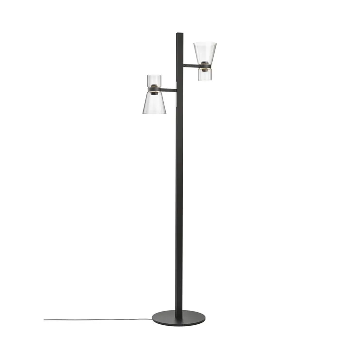 Flos Nocturne F2 Cone Sort – gulvlampe — produktfoto