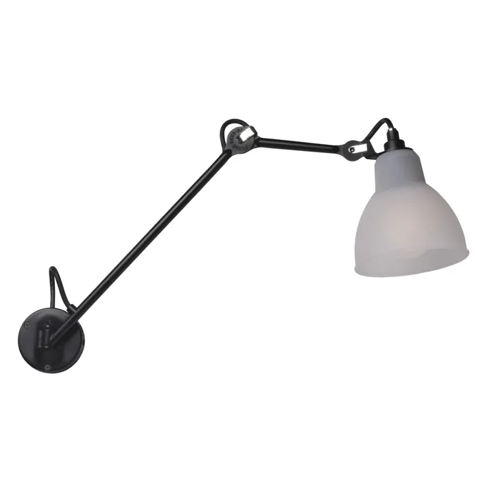 La Lampe Gras N122 Badeværelses Sort/Polykarbonat – DCWéditions – væglampe — produktfoto