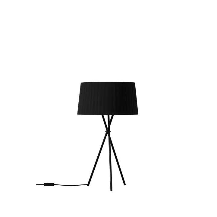 Santa & Cole Trípode G6 Sort – bordlampe — produktfoto