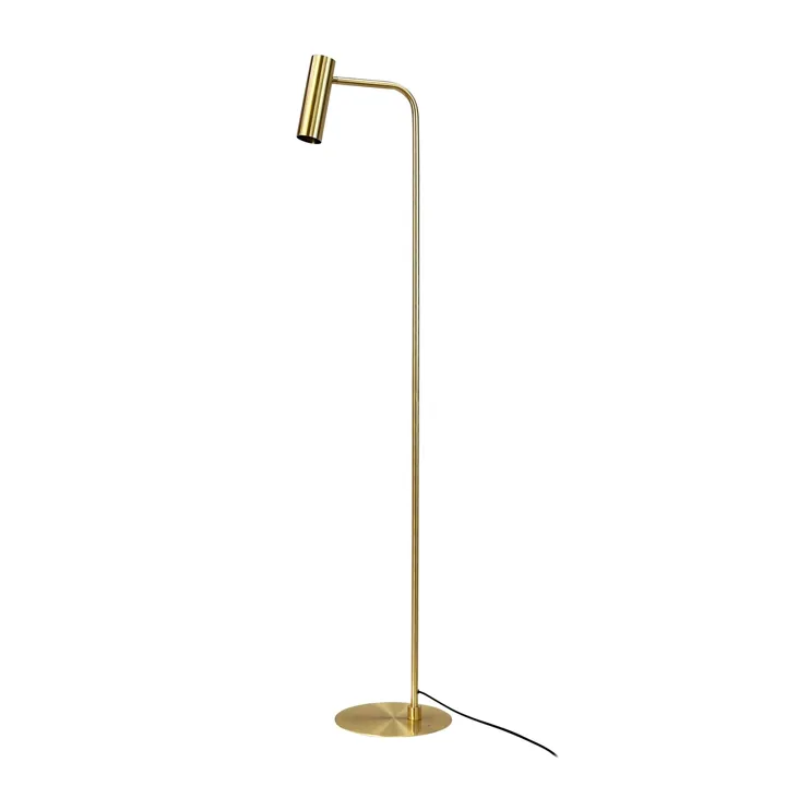 Dyberg Larsen Skagerrak Messing – gulvlampe — produktfoto