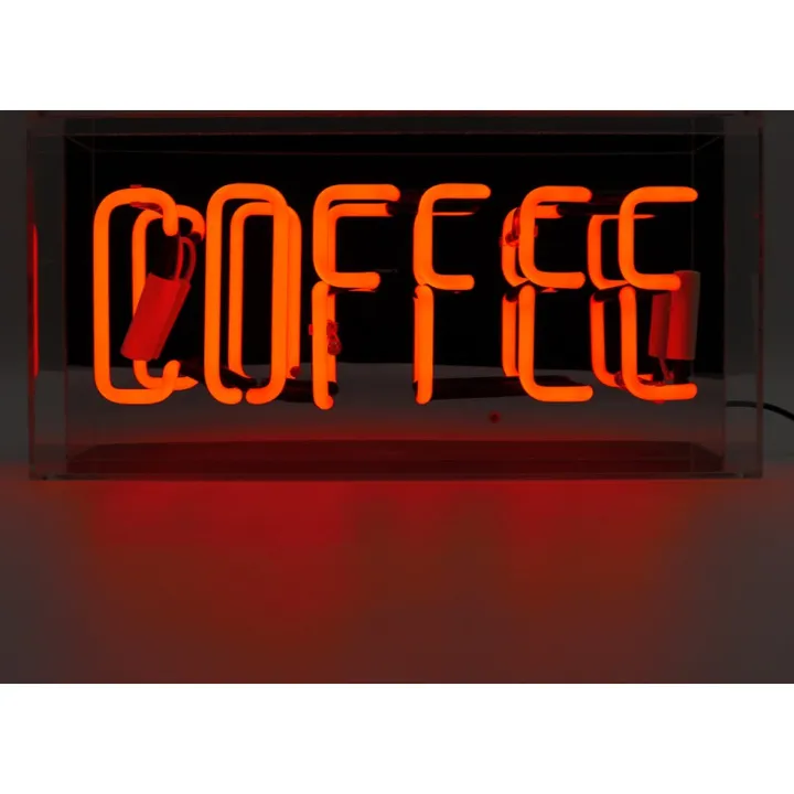 Locomocean Coffee neonskilt – dekorationslys — produktfoto
