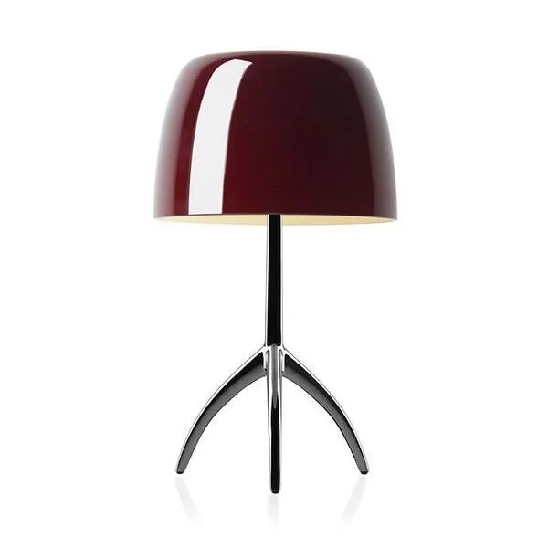 Foscarini Lumiere Grande Kirsebær Aluminium – bordlampe — produktfoto