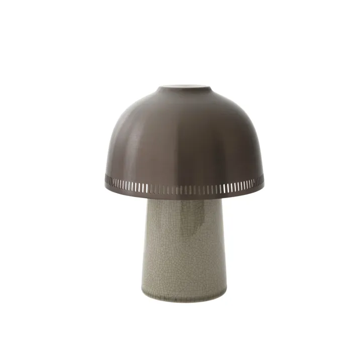 &Tradition Raku SH8 Beige Grå/Bronzeret – transportabel bordlampe — produktfoto