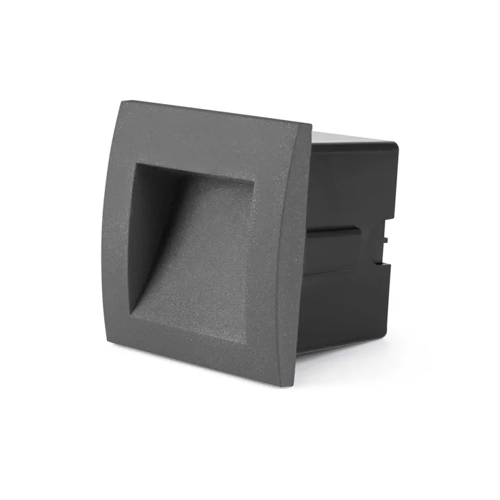 Faro SEDNA SQ 90 Recessed Mørk Grå – udendørslampe — produktfoto