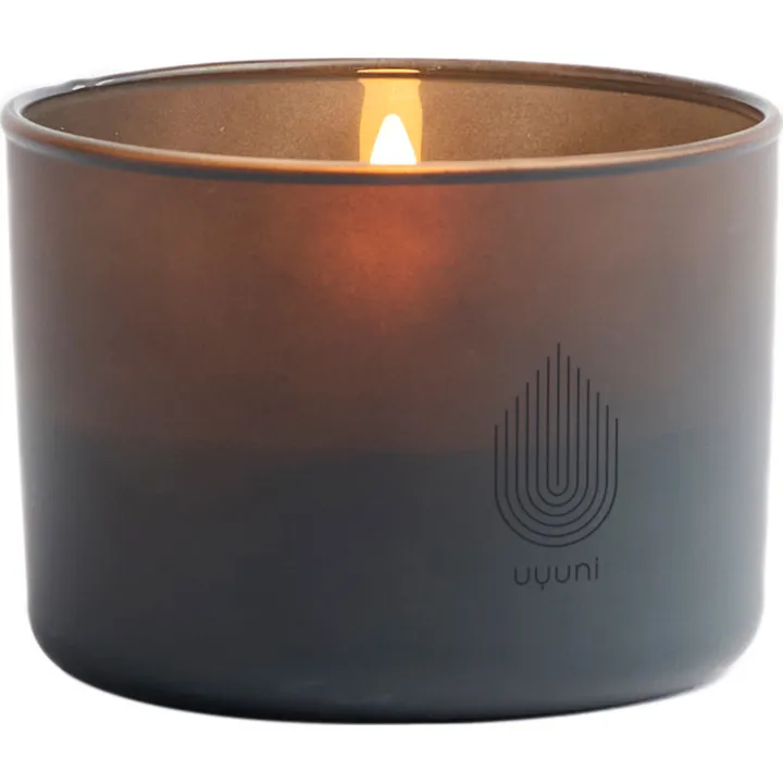 Uyuni LED stearinlys, grå — produktfoto