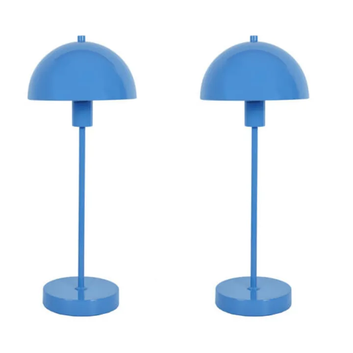 Herstal Vienda 2 stk - Lyseblå – bordlampe — produktfoto