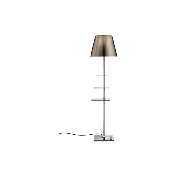 Flos Bibliotheque Krom/Bronze – gulvlampe — produktfoto
