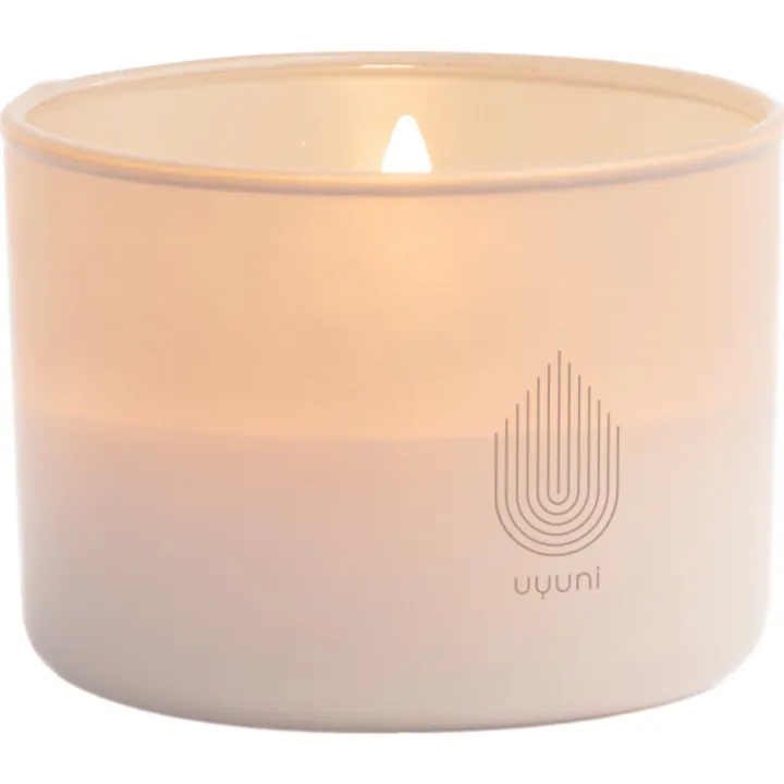 Uyuni LED stearinlys, creme — produktfoto