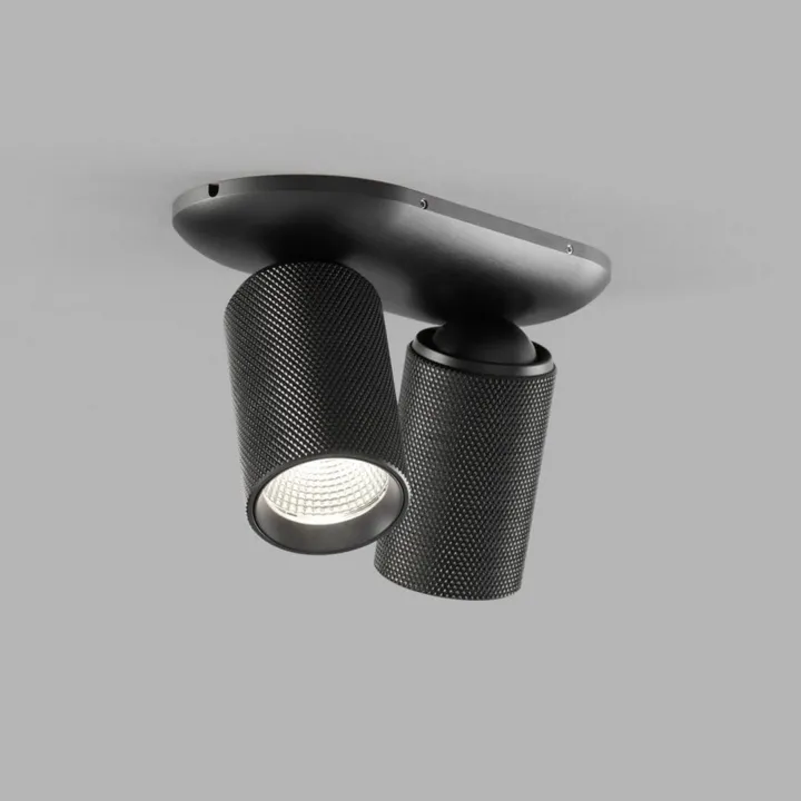 LIGHT-POINT Raw 2 LED Spot Carbon Sort 3000k LIGHT-POINT – spot — produktfoto