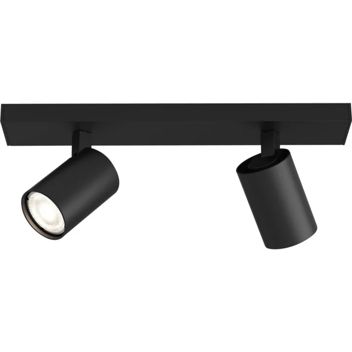 Astro Lighting Astro Ascoli Twin , 2 spots, sort – spot — produktfoto