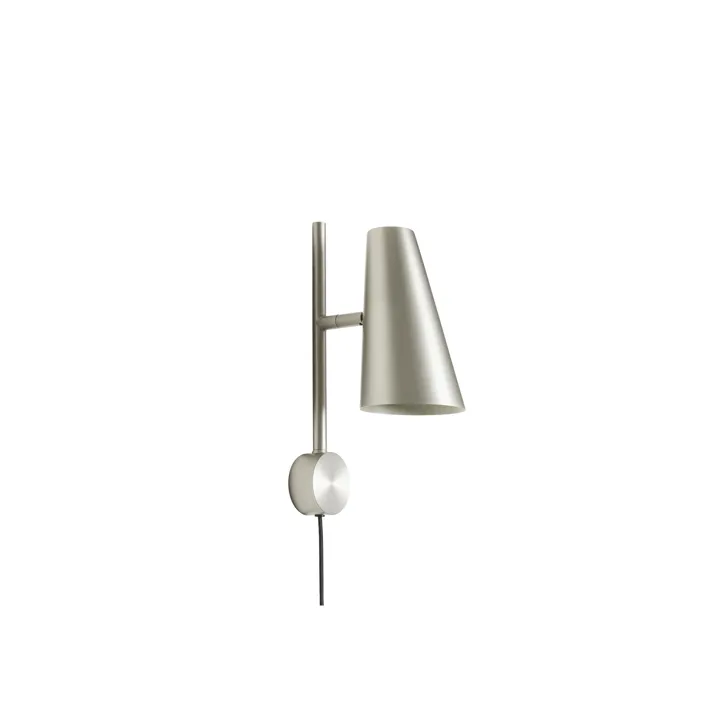 Woud Cono Satin/Metal – væglampe — produktfoto