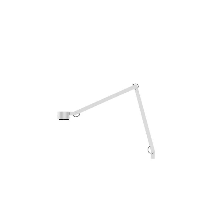 Wästberg W227 Winkel Alu Med Pin Traffic White – bordlampe — produktfoto