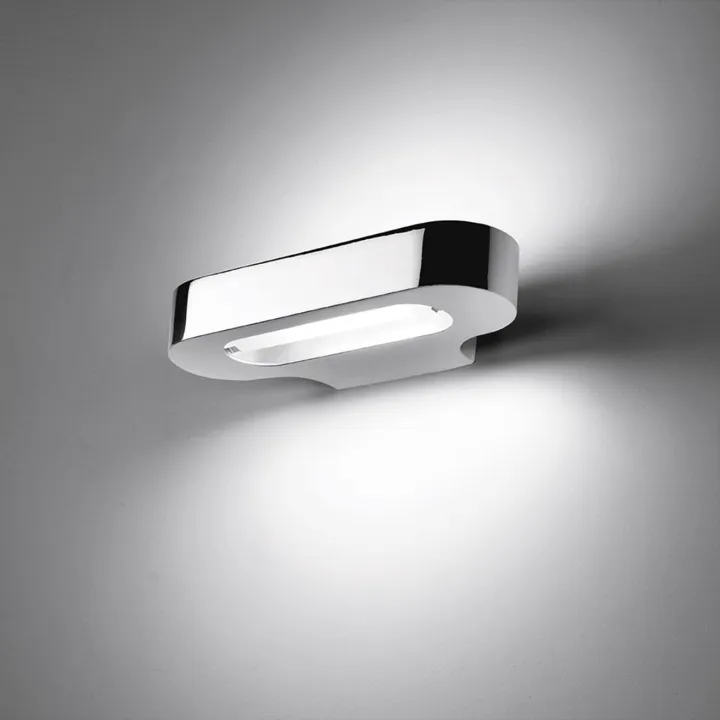Artemide Talo LED 21cm Blank Krom 3000K – væglampe — produktfoto