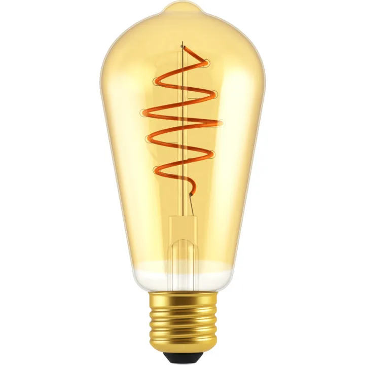 Nordlux Deco Spiral dråbeformet E27 globepære, 2000K, 5W – pære — produktfoto