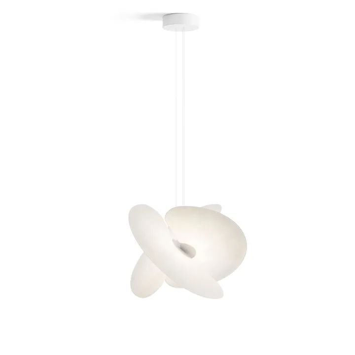 Luceplan Levante Ø64 cm Mat Hvid – pendel — produktfoto