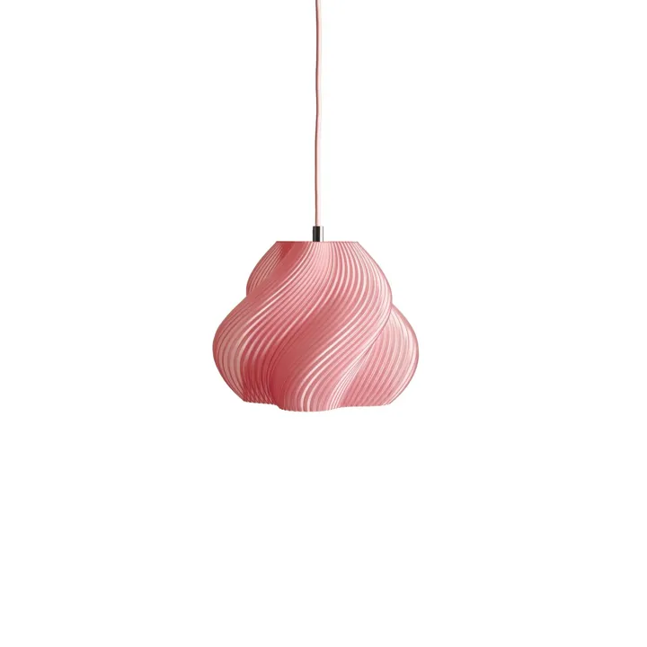 Créme Atelier Crème Atelier Soft Serve 01 Peach Sorbet/Krom – pendel — produktfoto