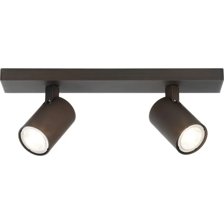 Astro Lighting Astro Ascoli Twin , 2 spots, bronze – spot — produktfoto