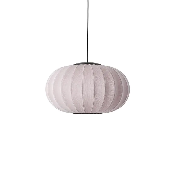 Made By Hand Knit-Wit Oval Ø57 Lysepink LED – pendel — produktfoto