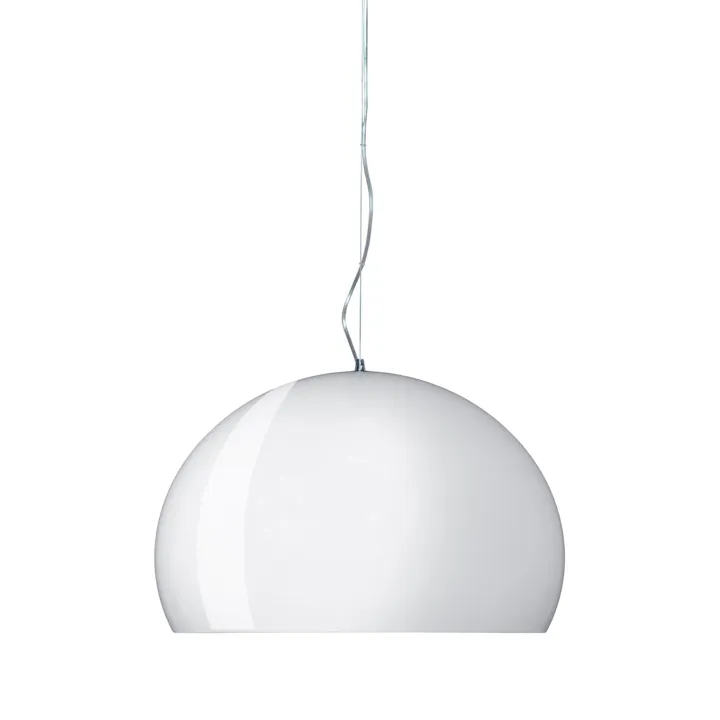 Kartell FL/Y Medium Hvid – pendel — produktfoto