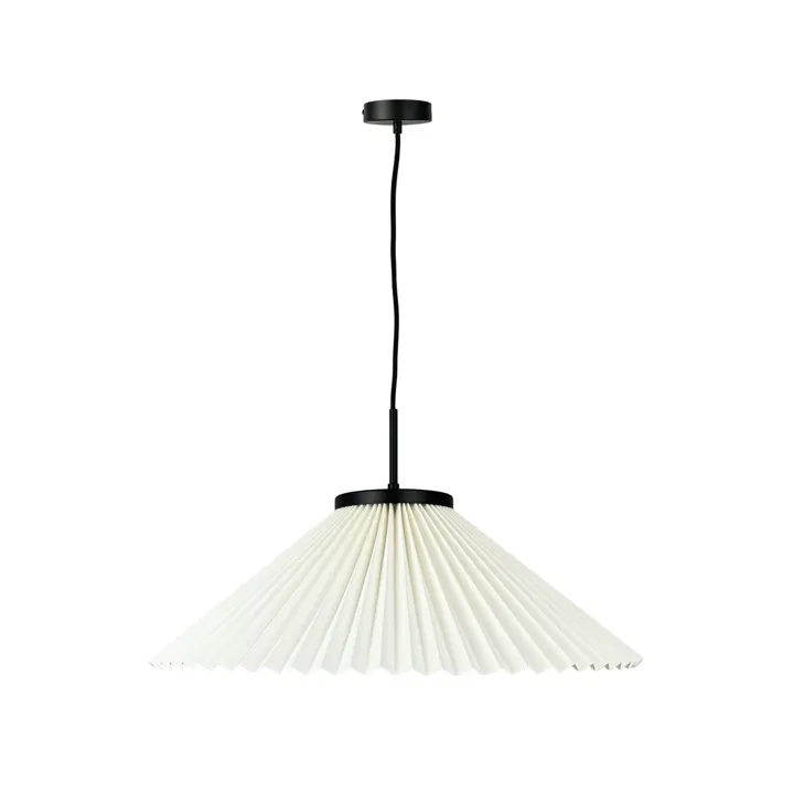 Dyberg Larsen Plissé Sort/Off White – pendel — produktfoto