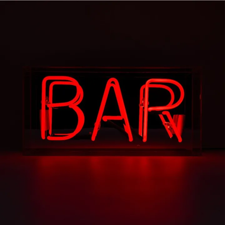 Locomocean Bar neonskilt – dekorationslys — produktfoto