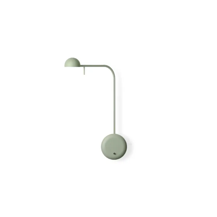 Vibia Pin 1680 On/Off Grøn – væglampe — produktfoto