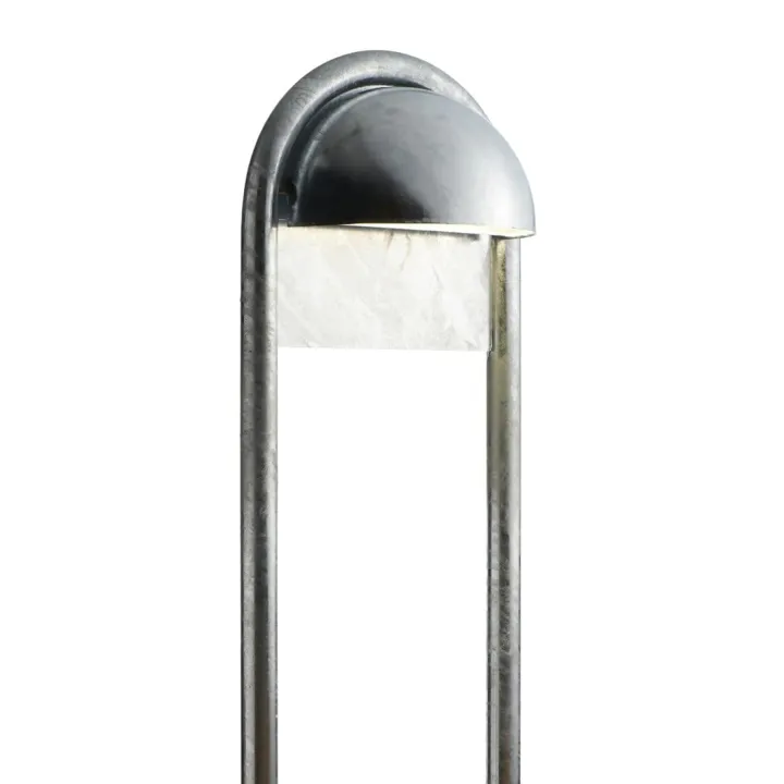 LIGHT-POINT Rørhat m. stander 100 cm Galvaniseret – væglampe — produktfoto